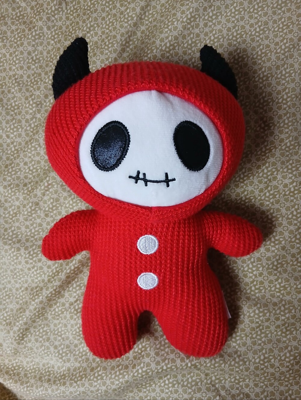 2/$14 Plush Stuffed Toy Kids Boys Girls Halloween Spooky Devil Skeleton Creature